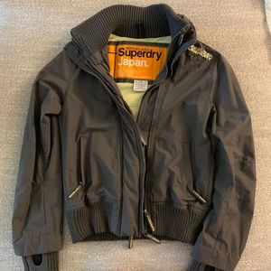 Superdry Gray Windbomber jacket